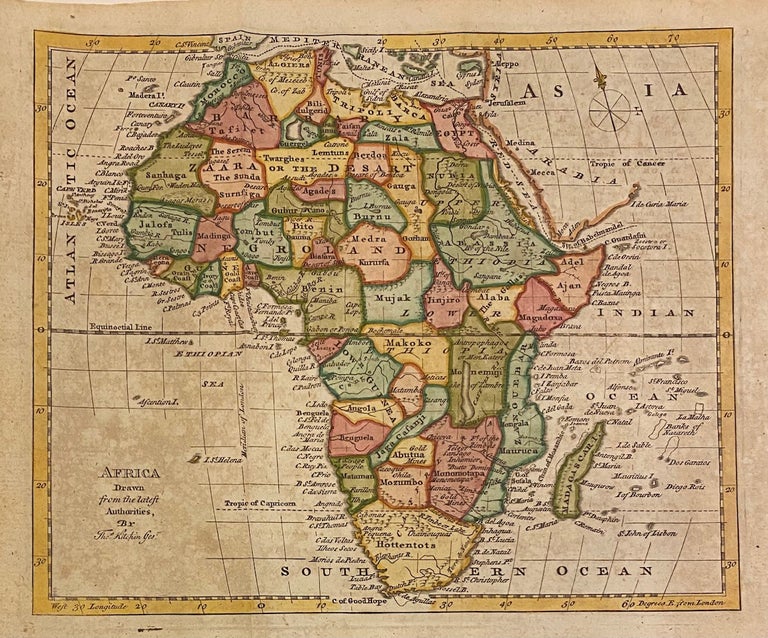 Item #314577 Africa; Drawn from the latest Authorities. Thomas KITCHIN.