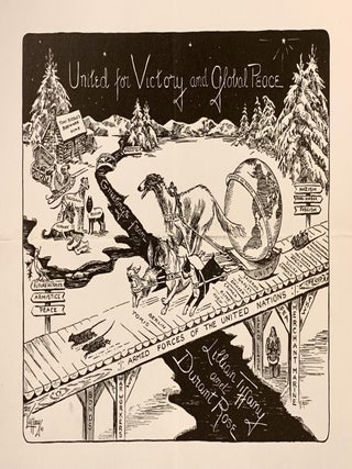 Item #316127 United for Victory and Global Peace. Lillian Tiffany ROSE