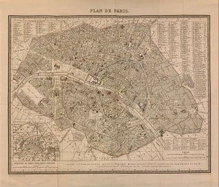 Item #316613 Plan de Paris. S. JACOBS