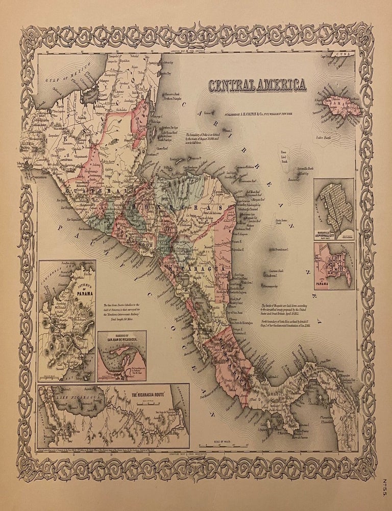 Item #316753 Central America. J. H COLTON.