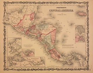 Item #316755 Johnson's Central America. JOHNSON, WARD