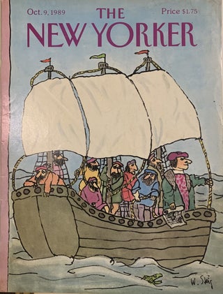 Item #317056 The New Yorker Magazine cover October 9, 1989. William STEIG