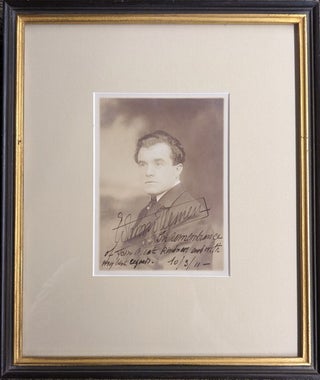 Item #317544 ISP (Inscribed Signed Photograph). Edmond CLEMENT