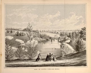 Item #317759 View of Central Park, Oak Bridge. D. T. VALENTINE, David Thomas