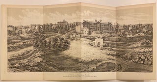 Item #317900 View in Central Park, Southward from the Arsenal 5th Avenue & 64th St. June, 1858....