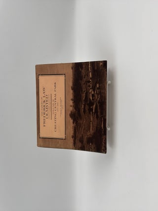 Item #318100 The Papers of Frederick Law Olmsted, Volume III: Creating Central Park, 1857-1861....