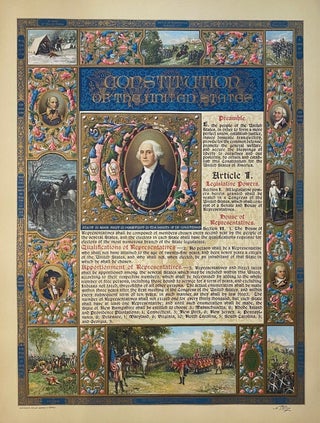 Item #318161 Constitution of the United States. Nestore LEONI