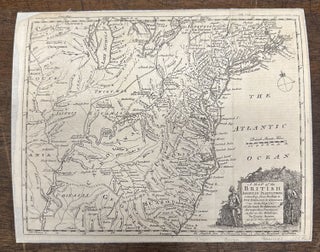 Item #319995 A Map of the British American Plantations extending from Boston in New England to...