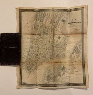 Item #320116 Map of the City of New York Drawn by D.H. Burr, expressly for "New York as it is in...