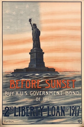 Item #320984 Before Sunset Buy a U.S. Government Bond of the 2nd Liberty Loan of 1917. Eugenie de...