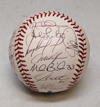 Item #321266 2002 New York Mets Signed Baseball, from the Gary Carter Collection. Gary CARTER