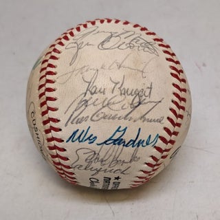 Item #321267 1984 New York Mets Signed Baseball, from the Gary Carter Collection. Gary CARTER