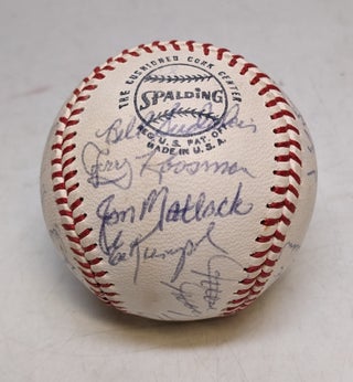 Item #321269 1972 New York Mets Signed Baseball, from the Gary Carter Collection. Gary CARTER