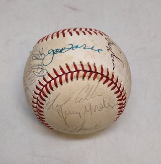 Item #321270 1980 New York Mets Signed Baseball, from the Gary Carter Collection. Gary CARTER