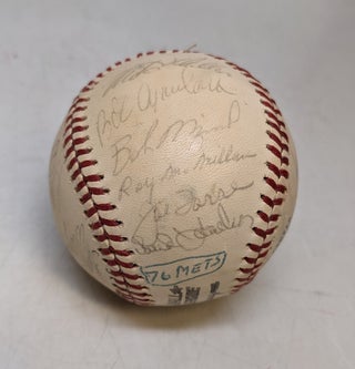 Item #321276 1976 New York Mets Signed Baseball, from the Gary Carter Collection. Gary CARTER