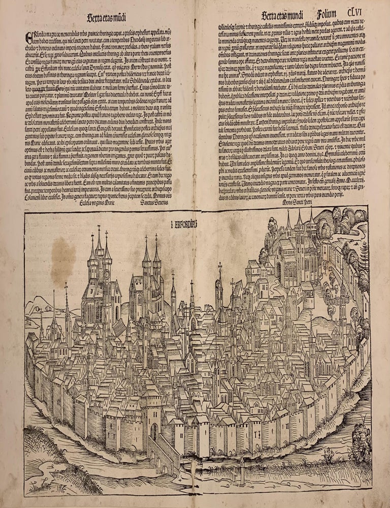 Item #321528 Erfordia. Hartmann SCHEDEL.