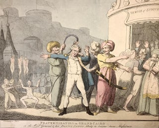 Item #321535 Fraternization in Grand Cairo; or the Mad General & his Bonny-Party likely to...