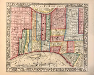 Item #321541 Plan of Philadelphia. Samuel Augustus Jr MITCHELL