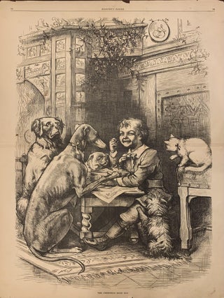 Item #321548 The Christmas Good Boy. Thomas NAST