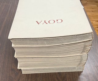L'Oeuvre Peint de Goya: Catalogue Raissonne.