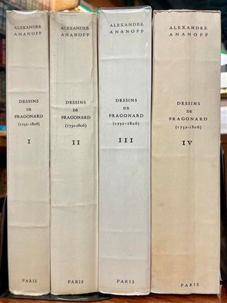Item #321699 L'Oeuvre Dessine de Jean-Honore Fragonard (1732-1806).; Catalogue Raisonne....