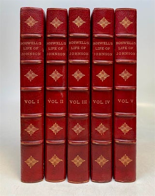 Item #321839 The Life of Samuel Johnson, LL.D. And the Journal of His Tour to the Hebrides. James...