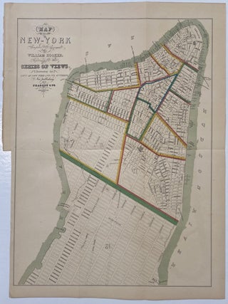 Item #322029 Map of the City of New-York Compiled & Surveyed by William Hooker. John HARDY