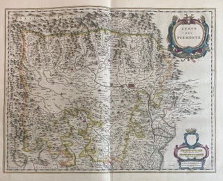 Item #322209 Stato del Piemonte. Johannes BLAEU, Willem BLAEU