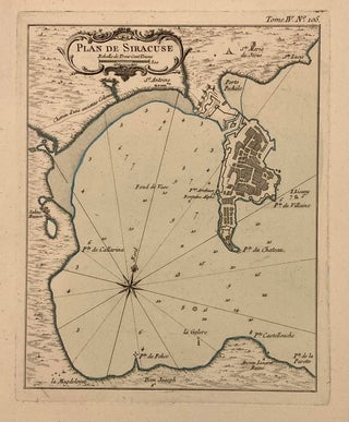 Item #322694 Plan de Siracuse. Jacques Nicolas BELLIN