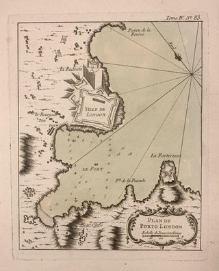 Item #322754 Plan de Porto Longon. Jacques Nicolas BELLIN
