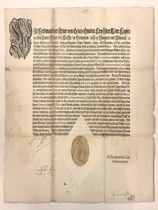 Item #322820 FERDINAND III; Holy Roman Emperor. EMPEROR FERDINAND III