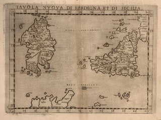 Item #322960 Tavola Nuova di Sardigna et di Sicilia. Girolamo RUSCELLI