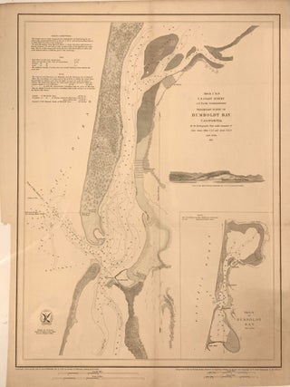 Item #323152 Preliminary Survey of Humbolt Bay California. A. D. BACHE, U S. Coast Survey