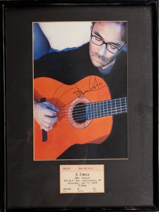 Item #323161 Signed Photograph. Al DIMEOLA