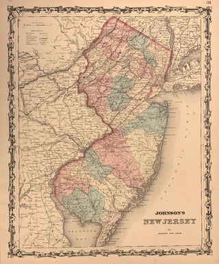 Item #323291 Johnson's New Jersey. JOHNSON, WARD