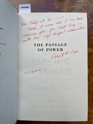 The Years of Lyndon Johnson; The Passage of Power