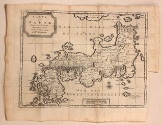 Item #323740 Carte Du Japon. Engelbert KAEMPFER