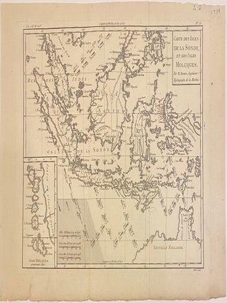 Item #323757 Carte Des Isles De La Sonde et Des Isles Moluques. Rigobert BONNE