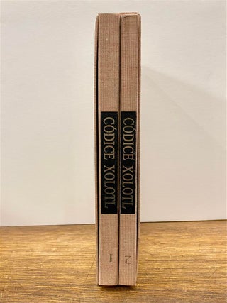 Item #324095 Codice Xolotl. Charles E. DIBBLE, ed