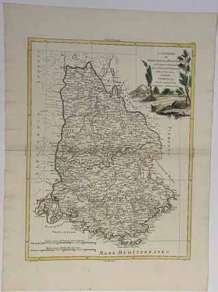 Item #324169 Li Governi del Delfinato e di Provenza La Contea Venaissin e d'Il Principato...