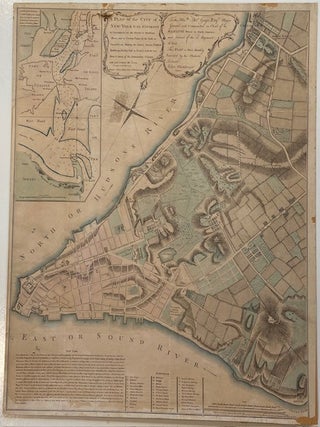 Item #324276 A Plan of the City of New York & its Environs. D. T. VALENTINE, David Thomas