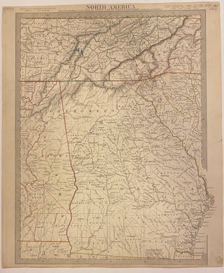 Item #324629 North America Sheet XII. Georgia with Parts of North & South Carolina,...