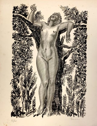 Item #325578 Untitled; (Garden). Albert DECARIS