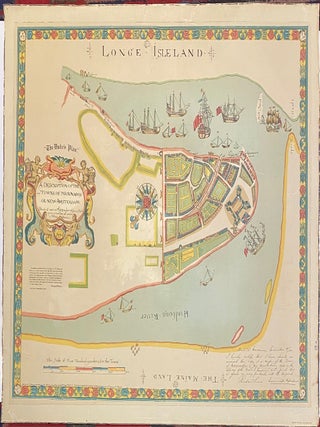 Item #325873 The Duke's Plan. A Description of the Towne of Mannados or New Amsterdam as it was...