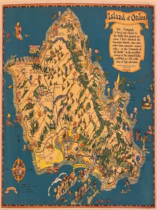 Item #326123 Island of Oahu. RUTH TAYLOR WHITE