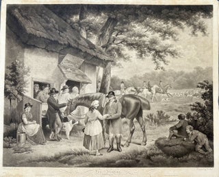 Item #326242 Fox Hunting; Going Out. George MORLAND