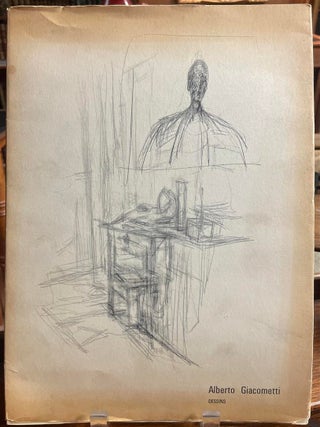 Item #326417 Alberto Giacometti: Dessins. Andre DU BOUCHET