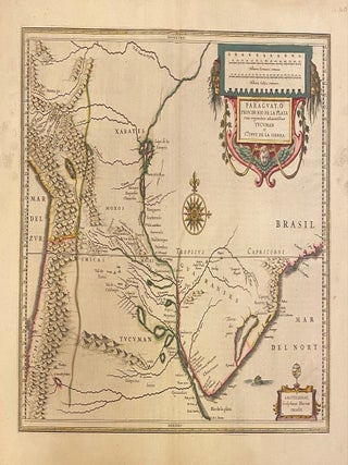 Item #326495 Paraguay,o Prov. de Rio de la Plata cum regionibus adiacentibus Tucuman et Sta. Cruz...