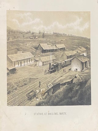 Item #326566 Station at Boca del Monte. Hesiquio IRIARTE