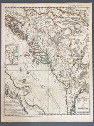 Item #326596 Le Royaume de Dalmacie Divise en les Comtez, Territoires etc. La Morlaquie, et la...